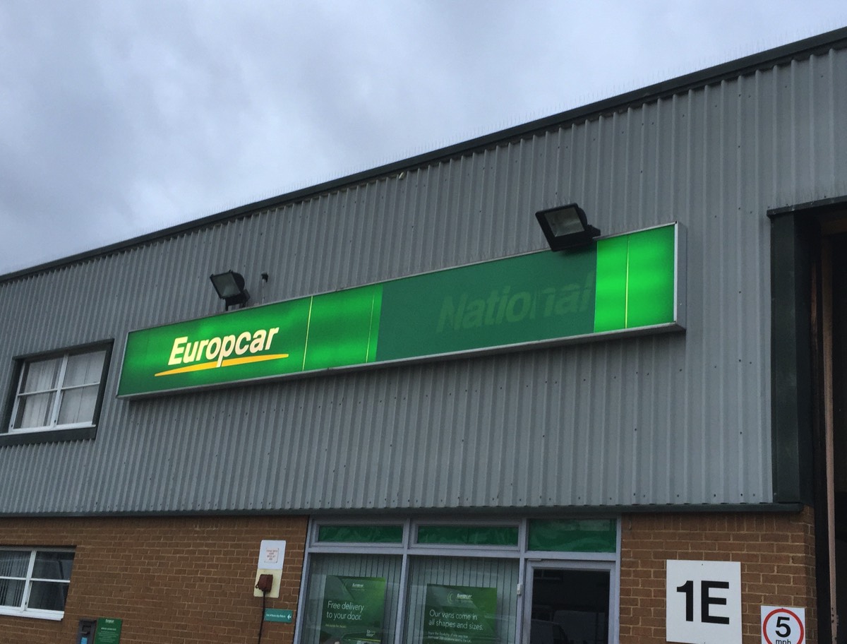 In January 2015 we carried out the installation of pigeon nettiing to this Europcar depot in Guildford, Surrey. 