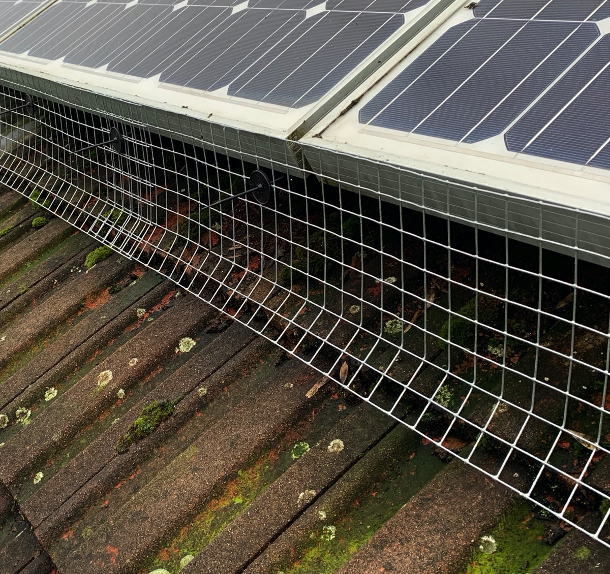 No holes are made in the panels, so the solar panel warranties are not invalidated.